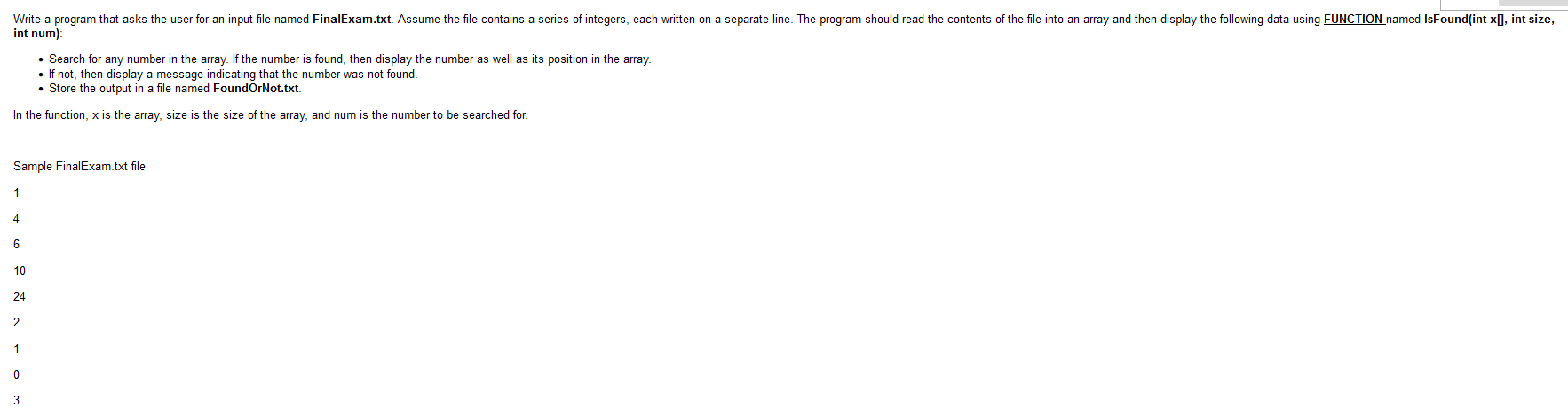 Solved Write a program that asks the user for an input file | Chegg.com