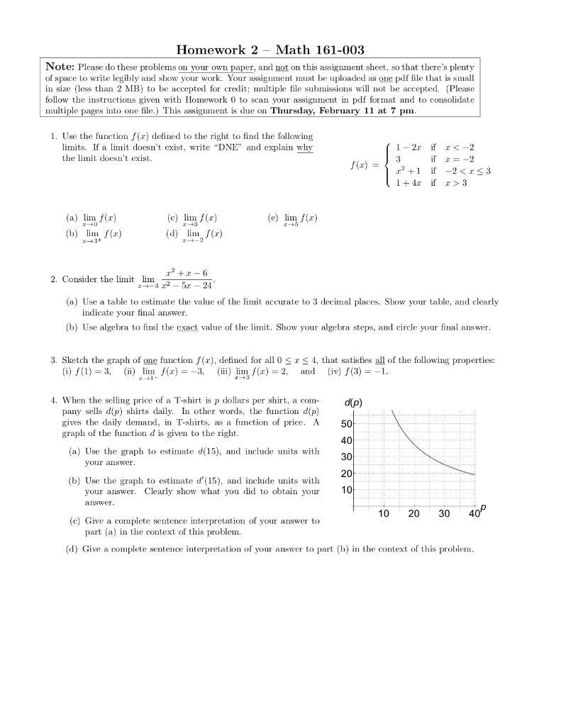 homework 161