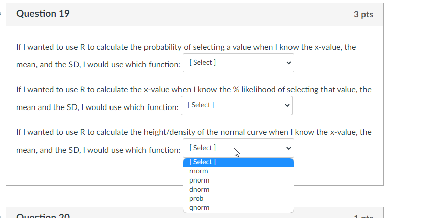 Solved If I wanted to use R to calculate the probability of | Chegg.com