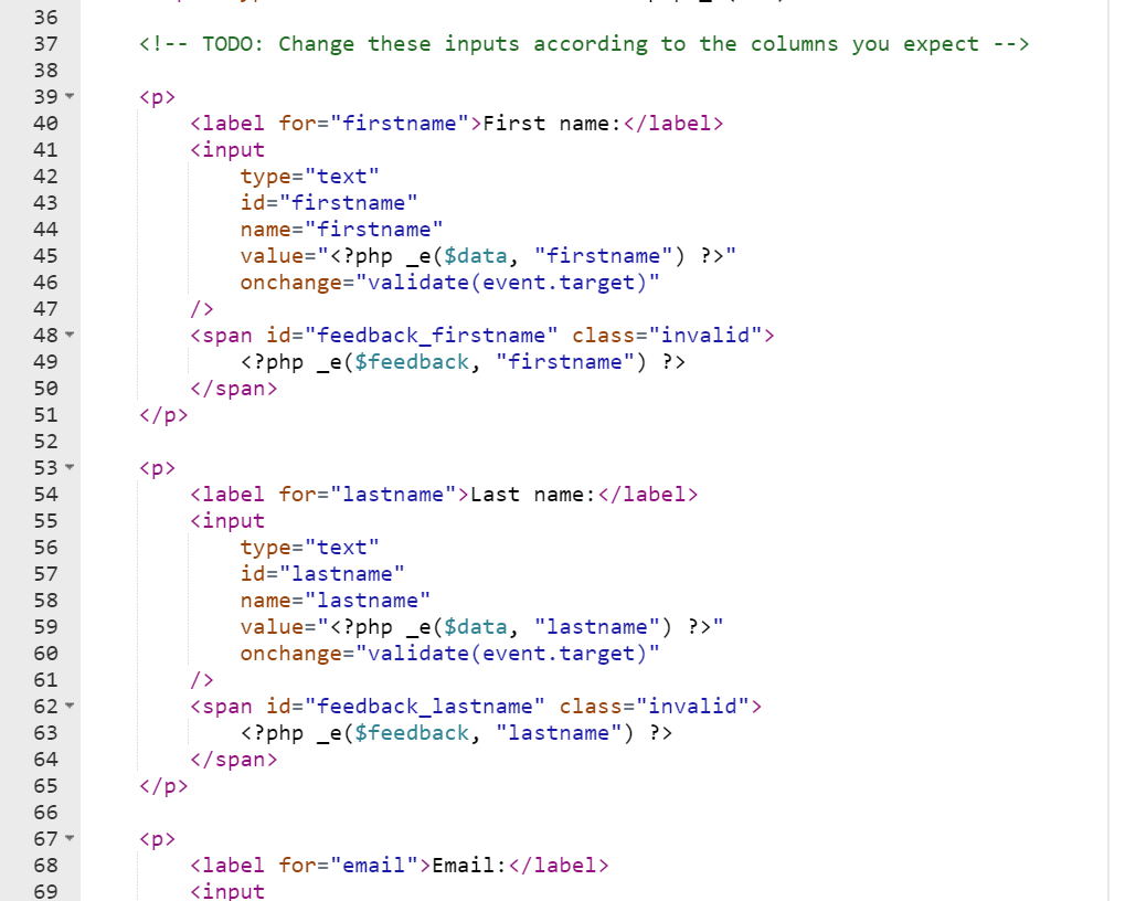 Solved Add ‘booking reference’ field to the data entry | Chegg.com