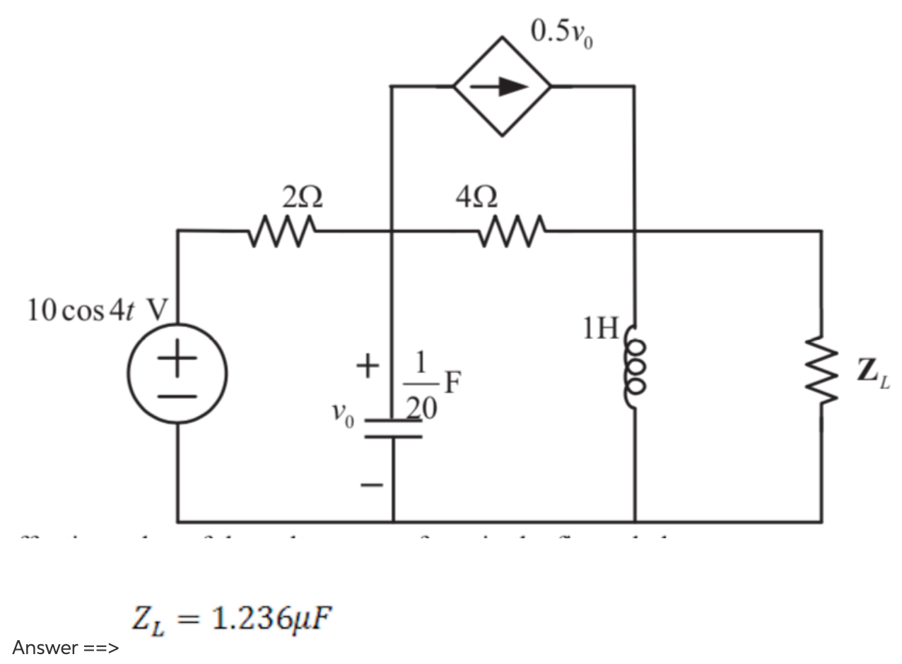 Solved 6. For the circuit in Fig. 11.47, find the value of | Chegg.com