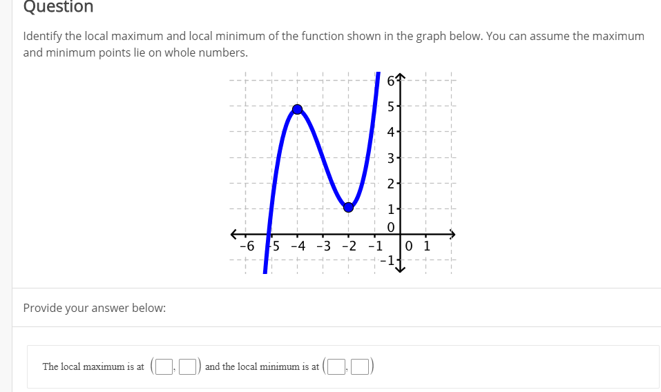 using-the-graph-shown-below-identify-the-maximum-and-minimum-values