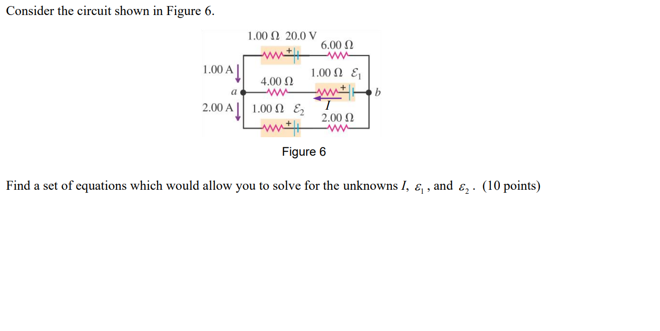 Consider the circuit shown in Figure 6 . Figure 6 | Chegg.com
