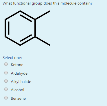Solved What functional group does this molecule contain? | Chegg.com