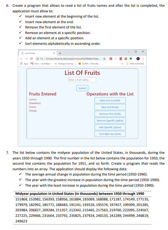 Solved 1. Create a program to read 10 elements into an | Chegg.com