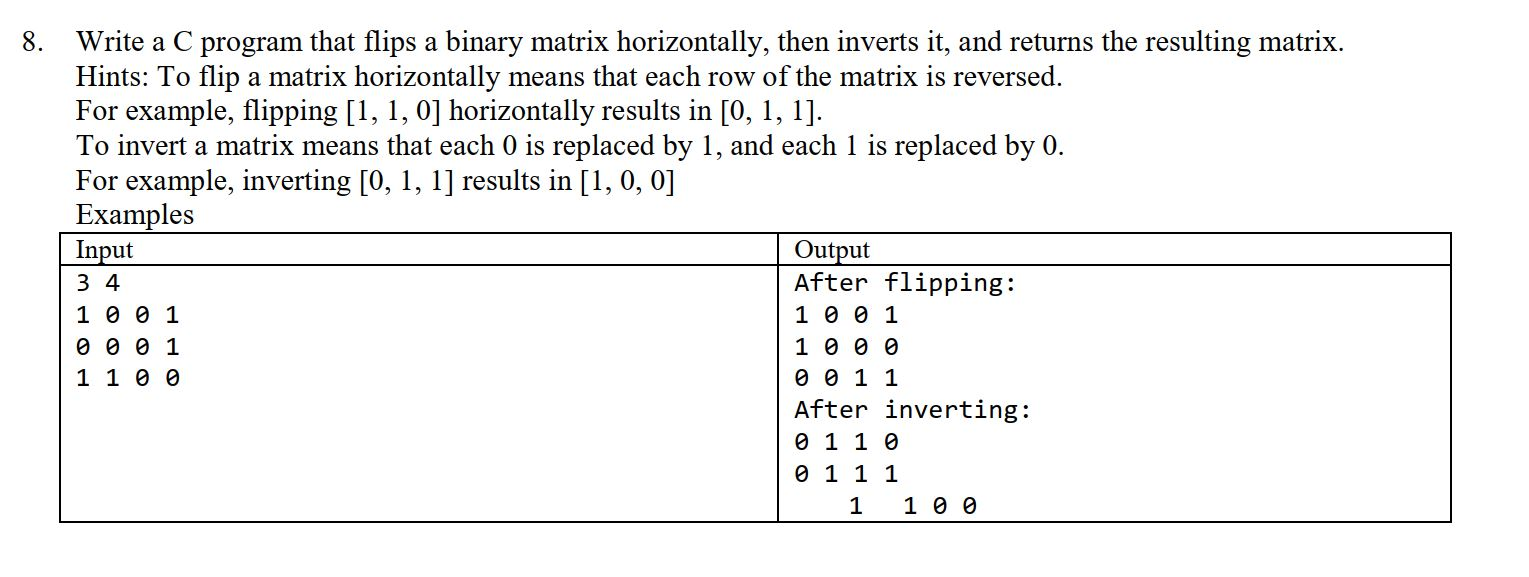 Solved 9. Write a C program that asks the user to enter r | Chegg.com