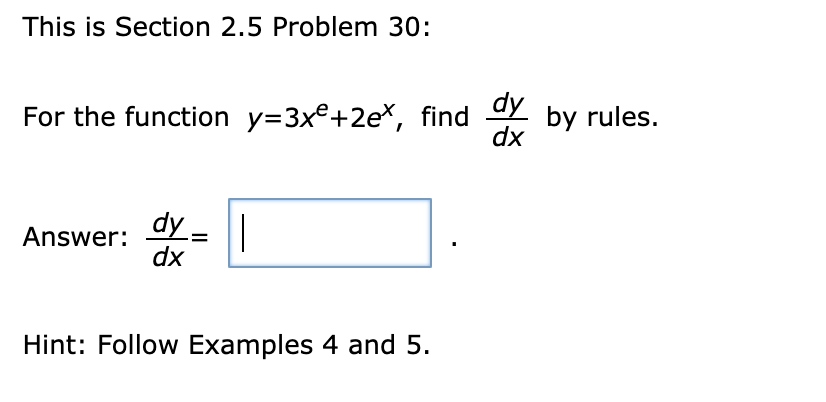 Solved This is Section 2.5 Problem 30: For the function | Chegg.com