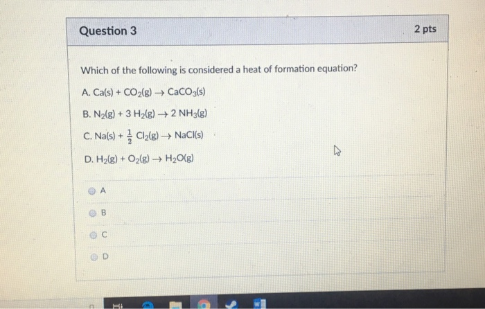 Solved 2 pts Question 3 Which of the following is considered | Chegg.com