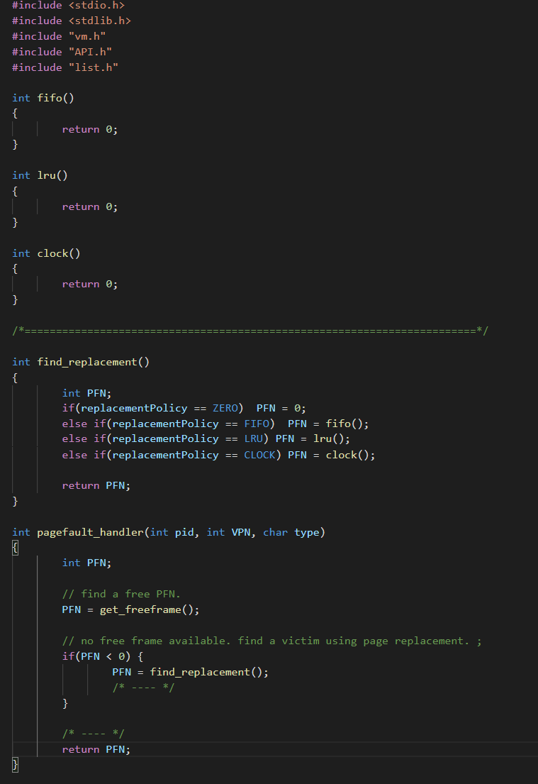 Description In this project, you will implement a | Chegg.com