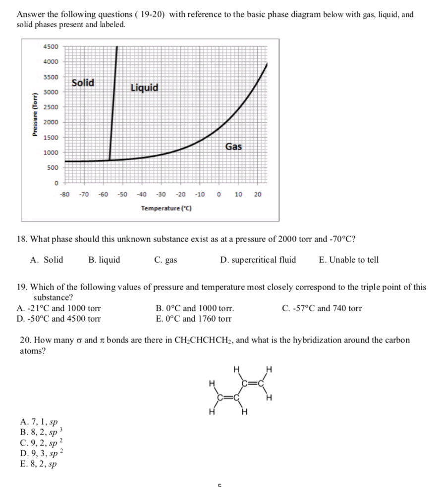 Solved Answer the following questions ( 19-20) with | Chegg.com