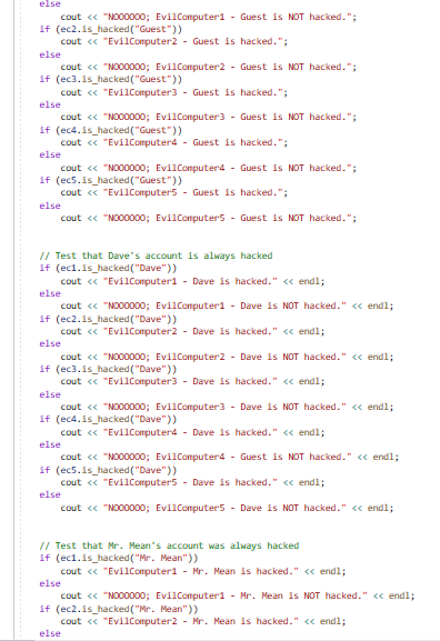 Solved //evilcomputer.h //below //And in Text #ifndef | Chegg.com