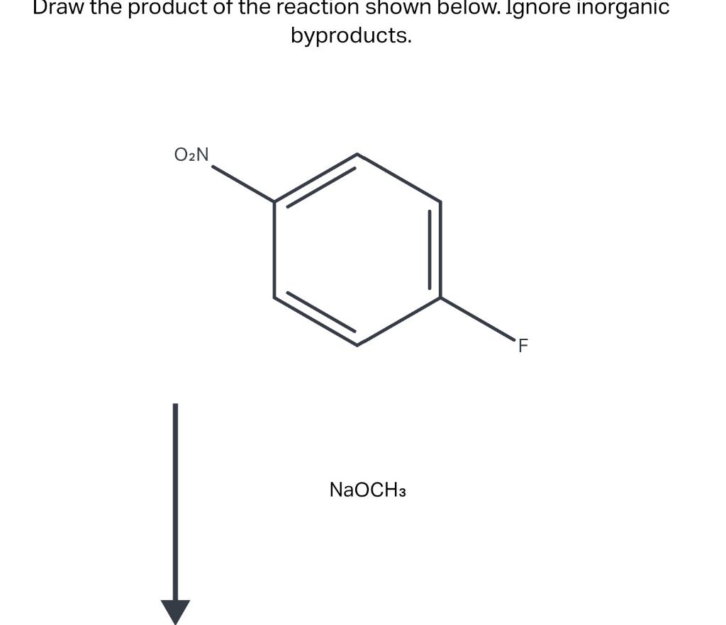Solved Draw the product of the reaction shown below. Ignore | Chegg.com