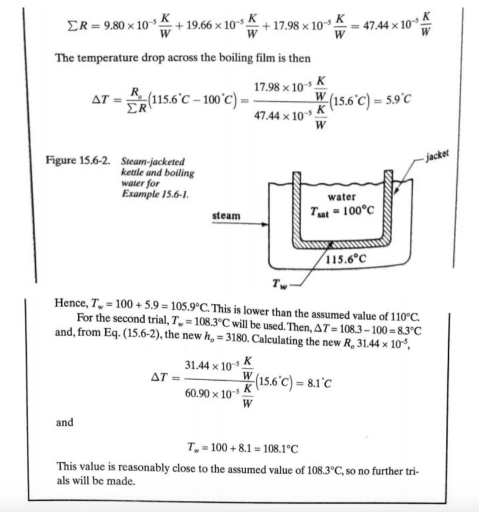 15.61. Boiling Coefficient in a Jacketed Kettle.