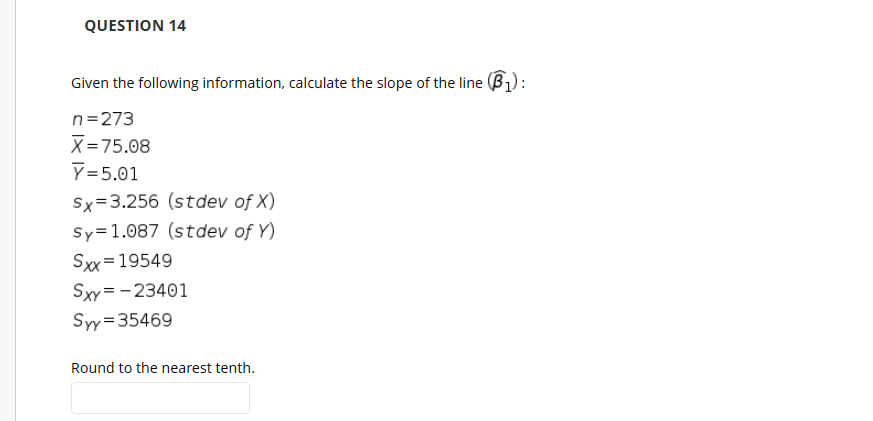 Solved QUESTION 14 Given The Following Information, | Chegg.com