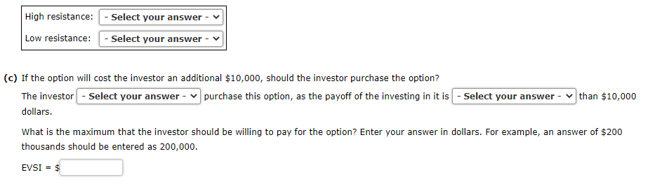 Solved A Real Estate Investor Has The Opportunity To | Chegg.com