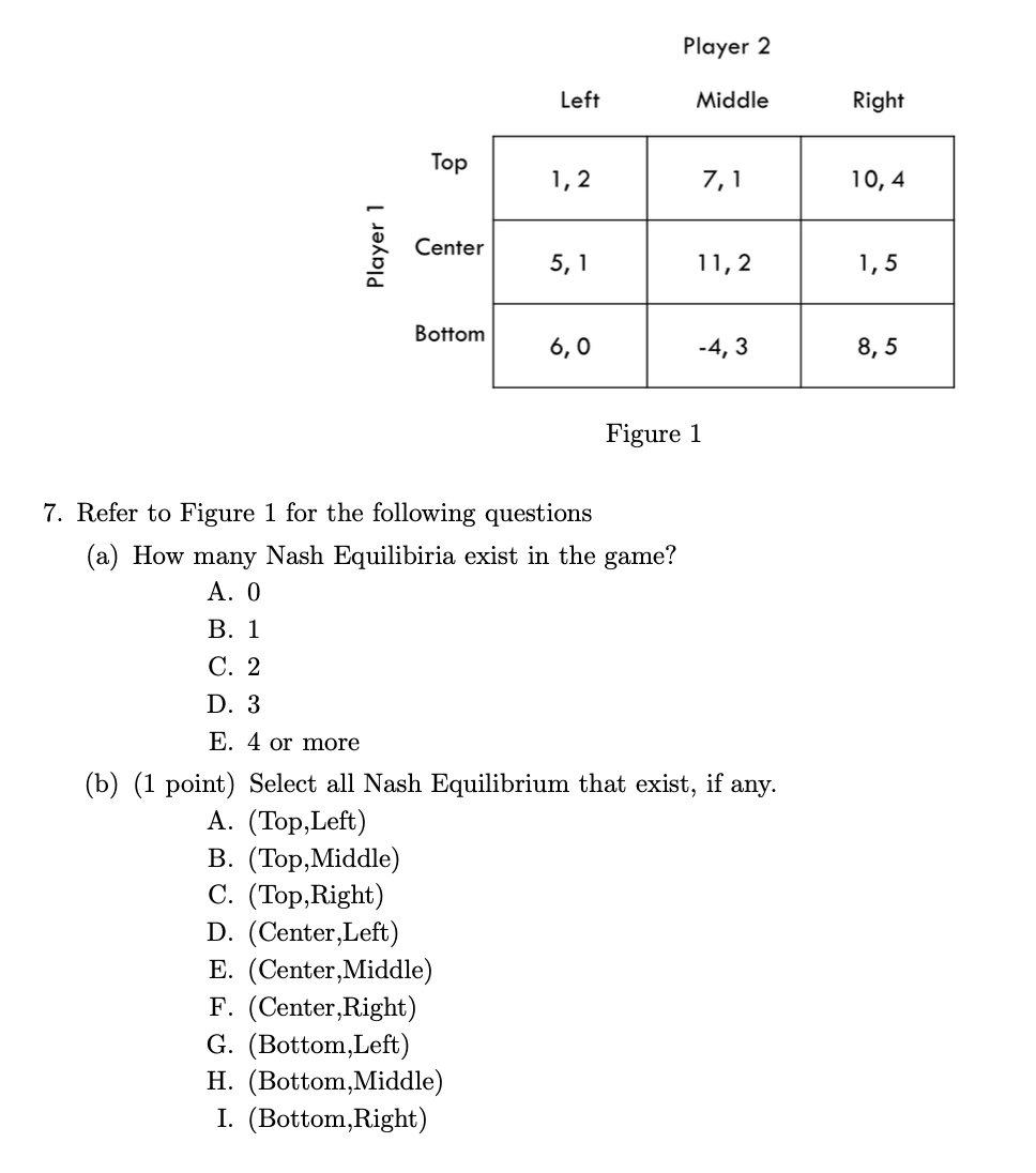 Figure 1 7. Refer to Figure 1 for the following | Chegg.com