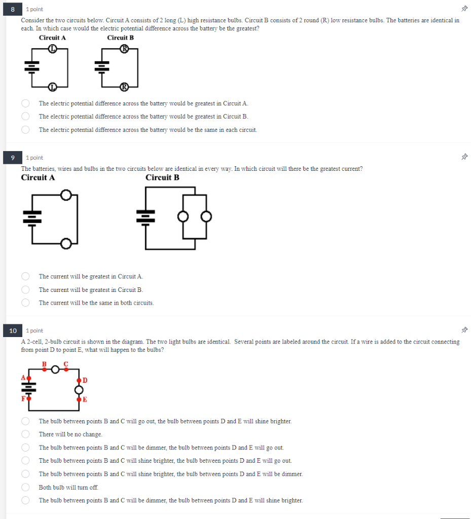 Solved Consider The Two Circuits Below. Circuit A Consists | Chegg.com