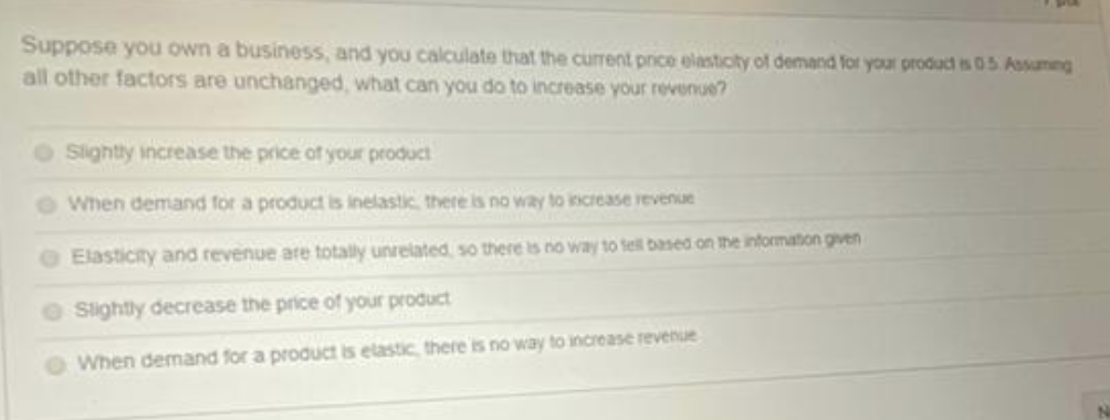 Solved Suppose you own a business, and you calculate that | Chegg.com