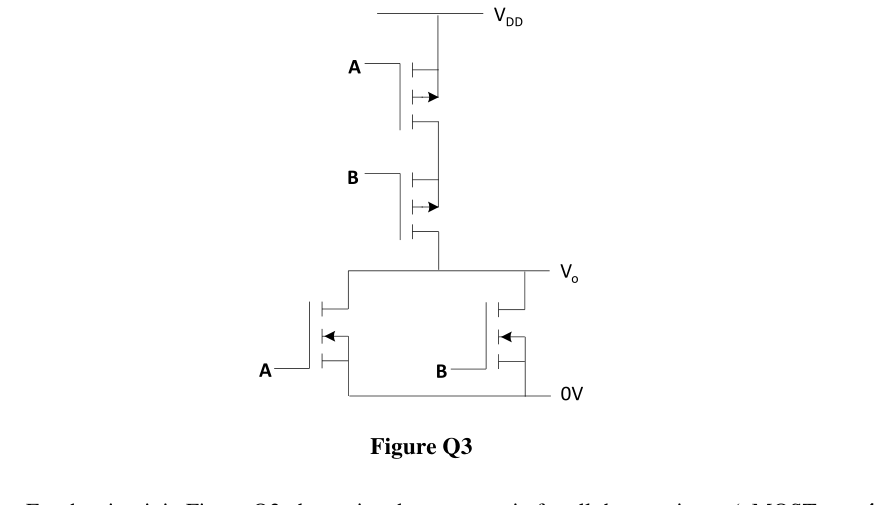 Solved 1) Assume the drive constants for all the transistors | Chegg.com