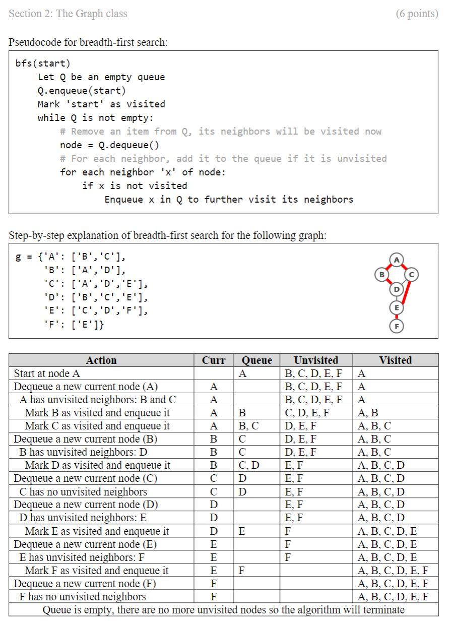 Solved Section 1: The Queue class (4 points) As discussed in | Chegg.com