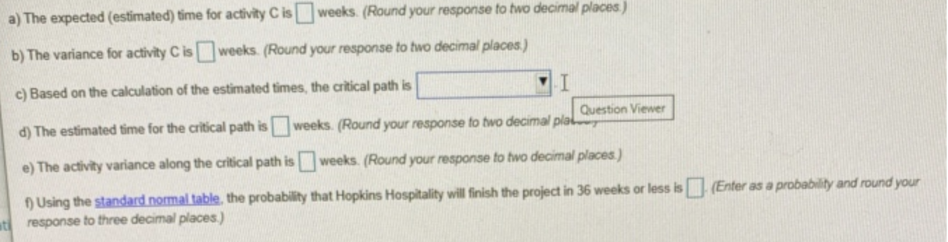 Solved Ross Hopkins, president of Hopkins Hospitality, has | Chegg.com