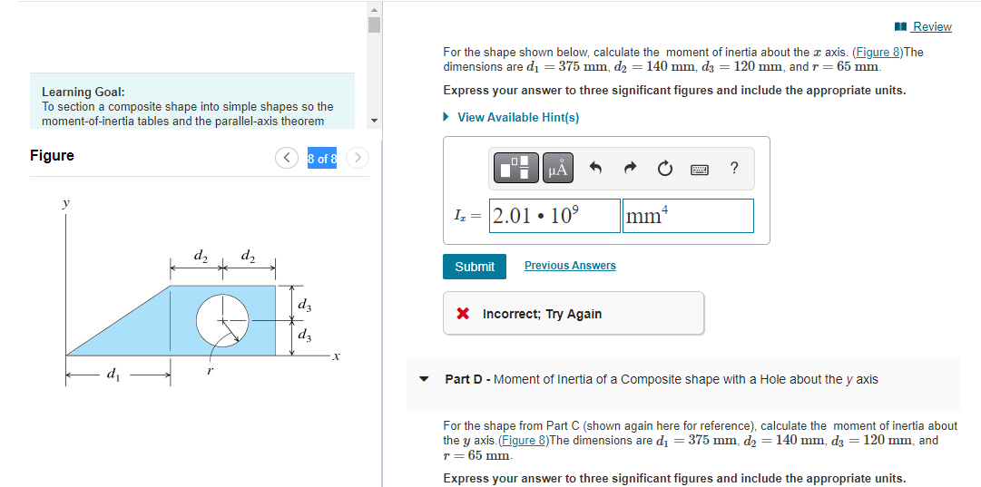 solved-for-the-shape-shown-below-calculate-the-moment-of-chegg