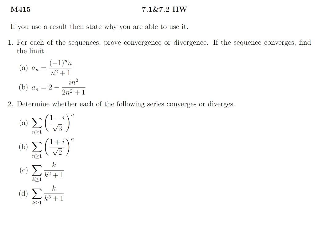 Solved I'm working on a Complex Analysis Problem, which is | Chegg.com