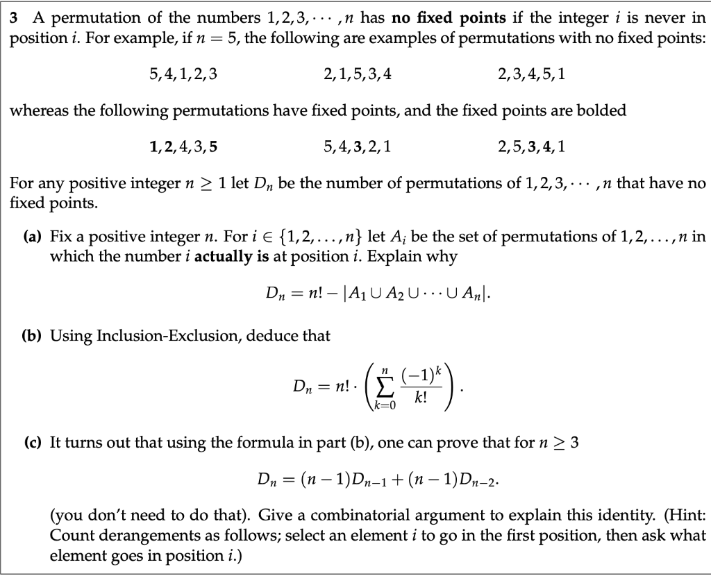 solved-3-a-permutation-of-the-numbers-1-2-3-n-has-no-chegg