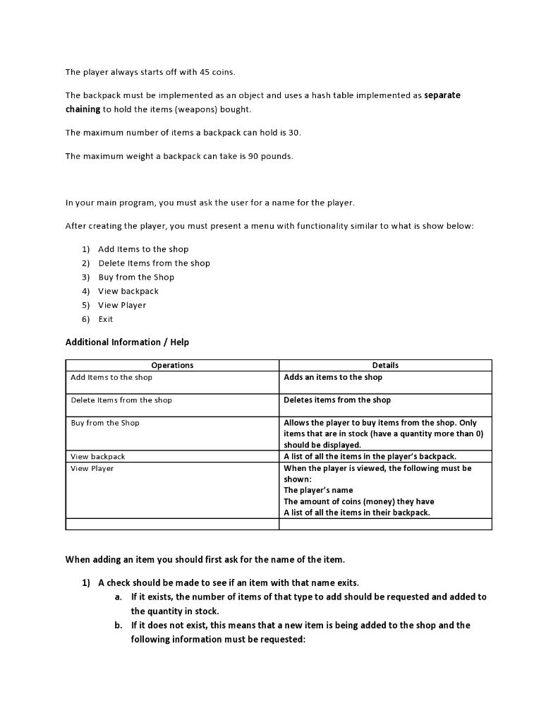 Solved In this assignment you must modify the code for a | Chegg.com
