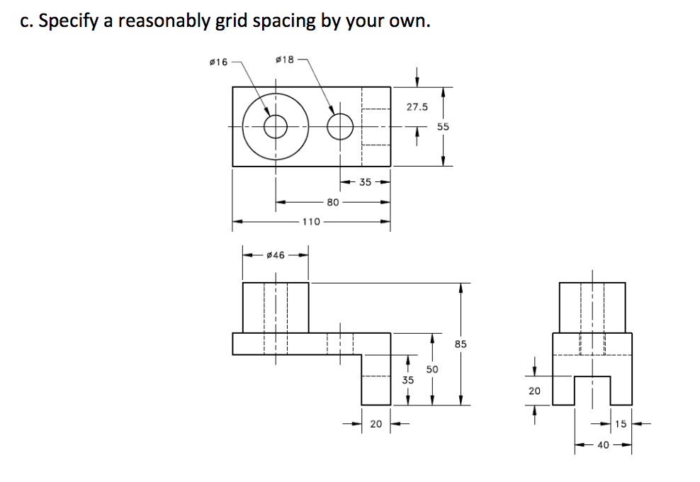 Solved From The Multiview Drawings, Create An Accurate 