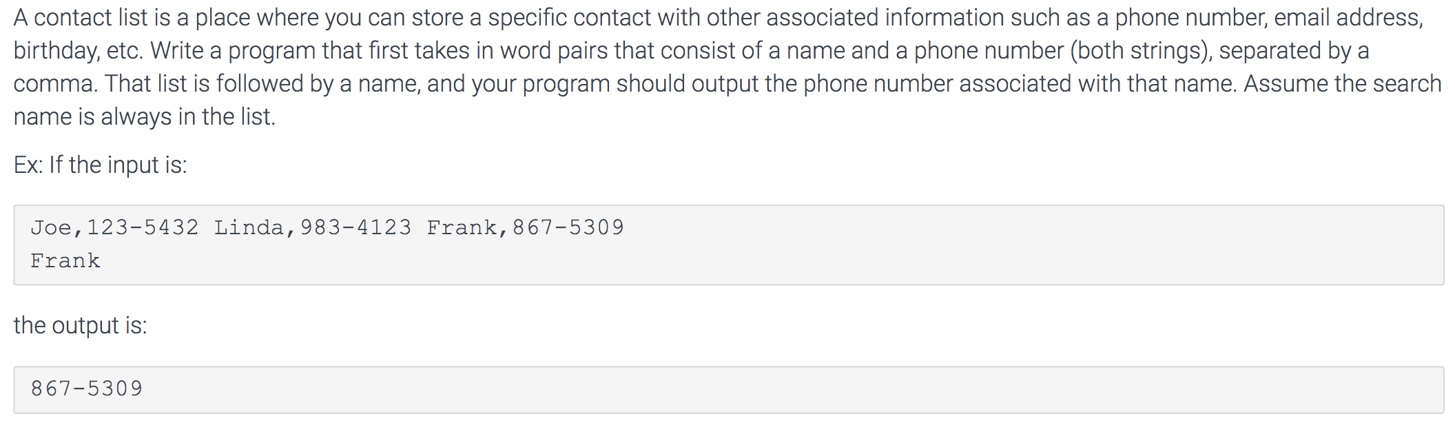 Solved use python code. use contact lists basic method | Chegg.com