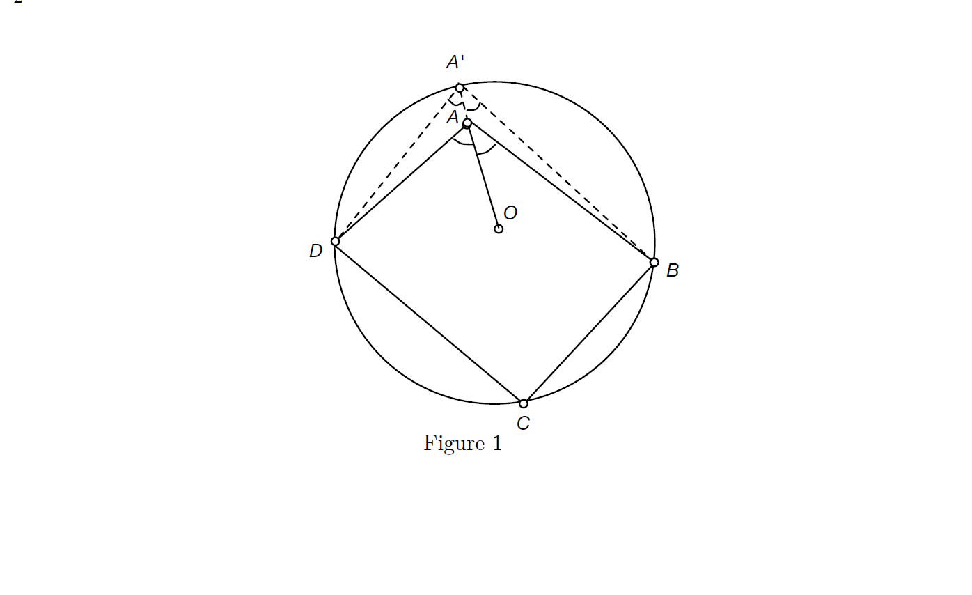 Solved We proved in one of the lectures that if ABCD is a | Chegg.com