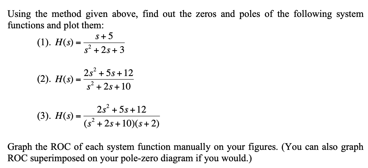 Need MATLAB code help how to graph ROC of | Chegg.com