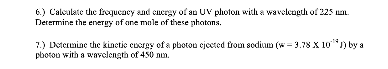 Solved 3.) Determine the wavelength of electromagnetic | Chegg.com