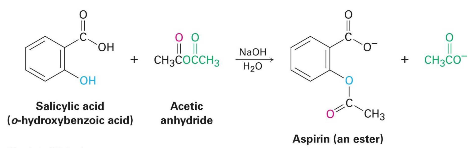 Solved Oh Oo Naoh Ch3cocch3 Ho Ch3co Oh Salicylic Acid Chegg Com