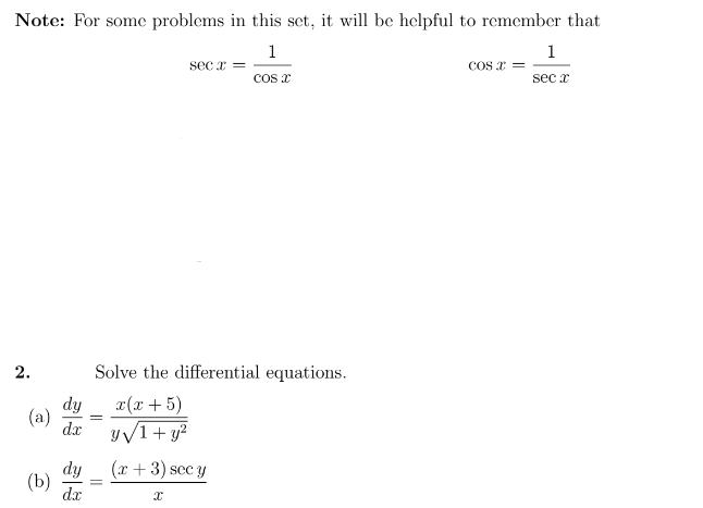 Solved Note: For some problems in this set, it will be | Chegg.com