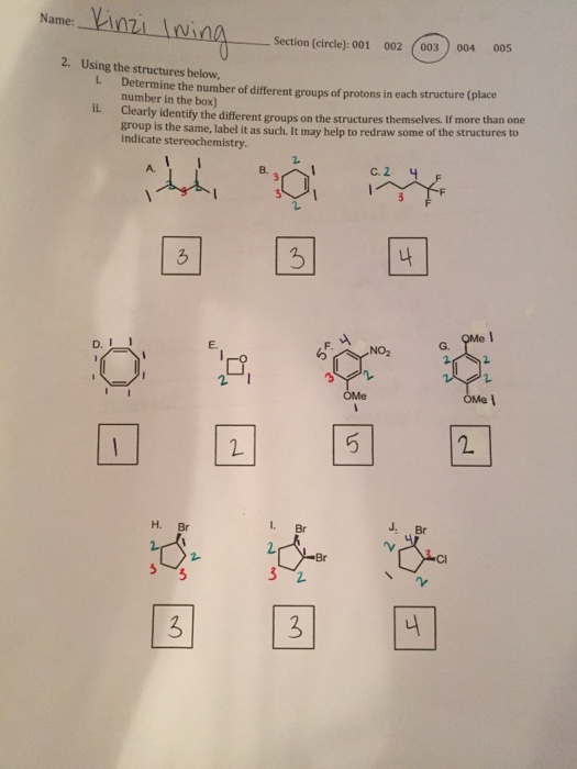 Solved Nuclear Magnetic Resonance (nmr) Paper Lab #1 | Chegg.com