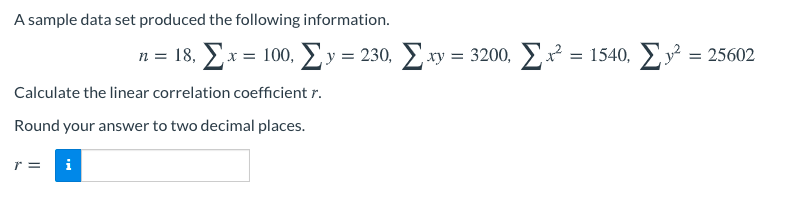 Solved A population data set produced the following | Chegg.com
