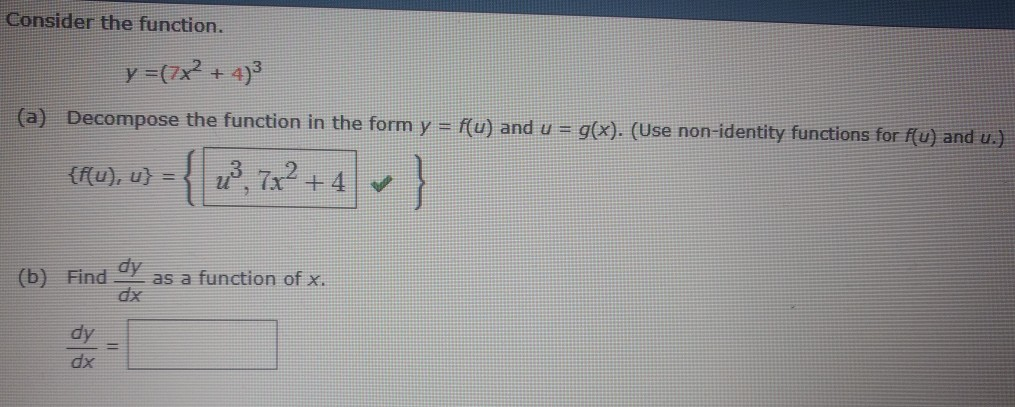 Solved Given y ะโu) and u-g(x), find dy by using Leibniz's | Chegg.com