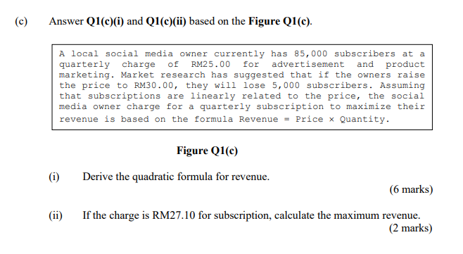 Solved Answer Q1(c)(i) and Q1(c)(ii) based on the Figure | Chegg.com
