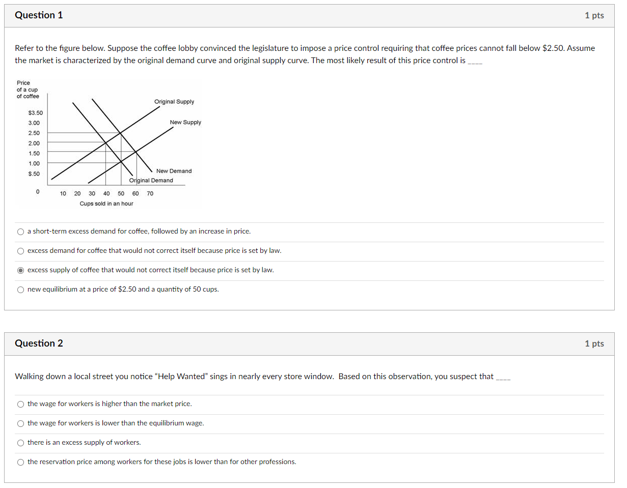 Solved Question 1 1 pts Refer to the figure below. Suppose | Chegg.com