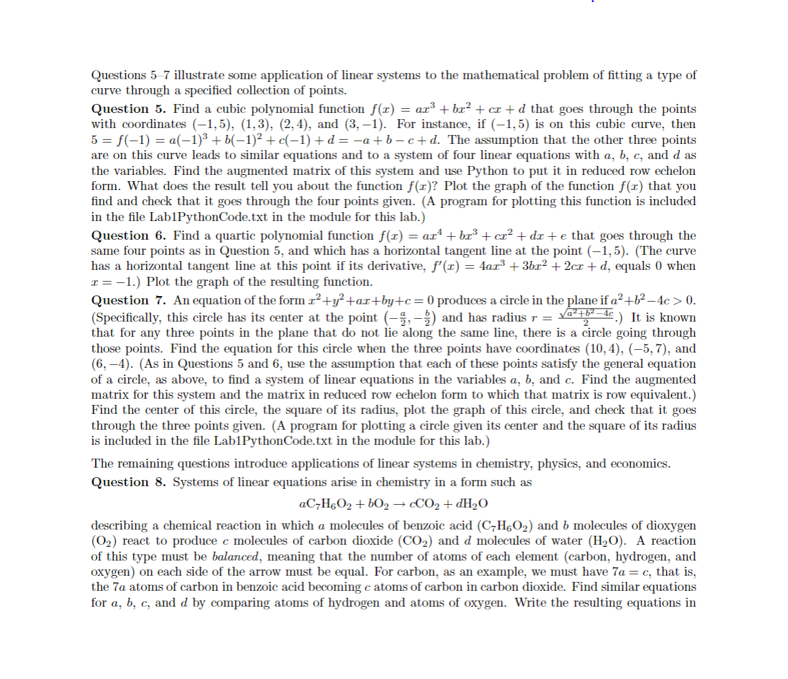 Solved Need help with these questions, here is the Python | Chegg.com