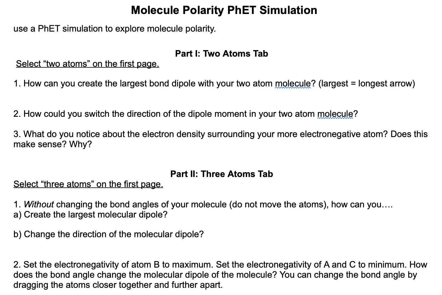 solved-molecule-polarity-phet-simulation-use-a-phet-chegg