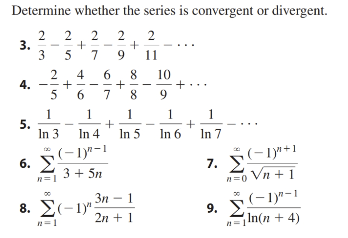 Solved Determine whether the series is convergent or | Chegg.com