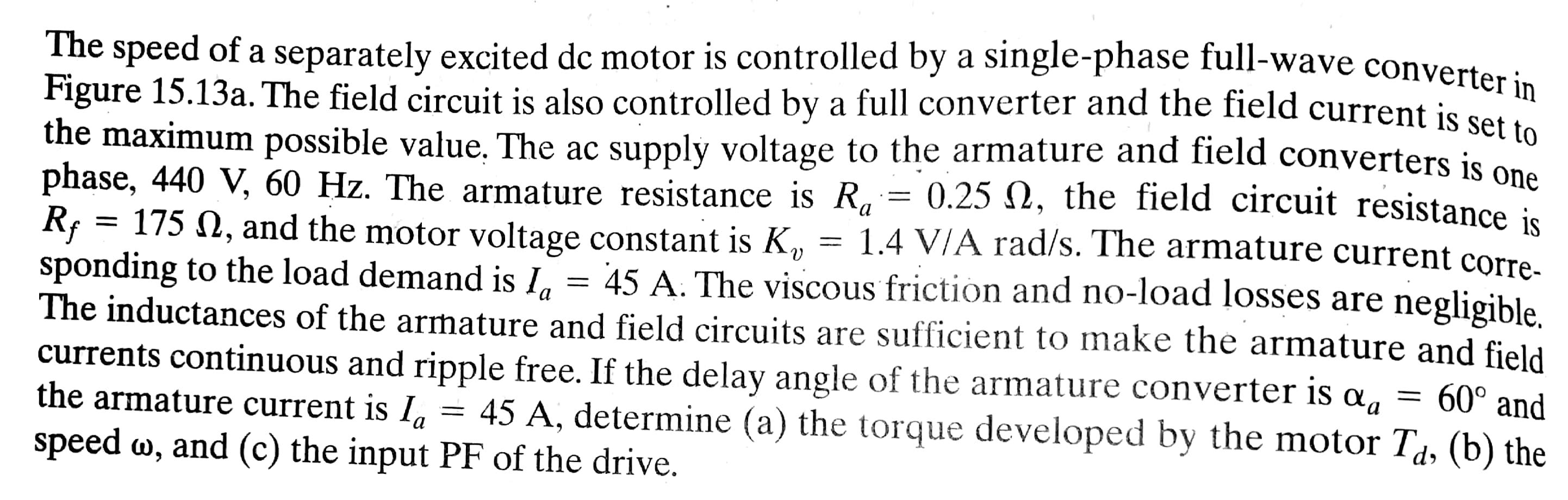 Solved a la A1 La Ra M A2 F1 if Lf Rf F2 9) The speed of a