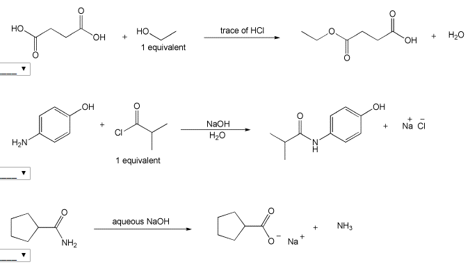 Solved Do the reactions below proceed in good yield from | Chegg.com