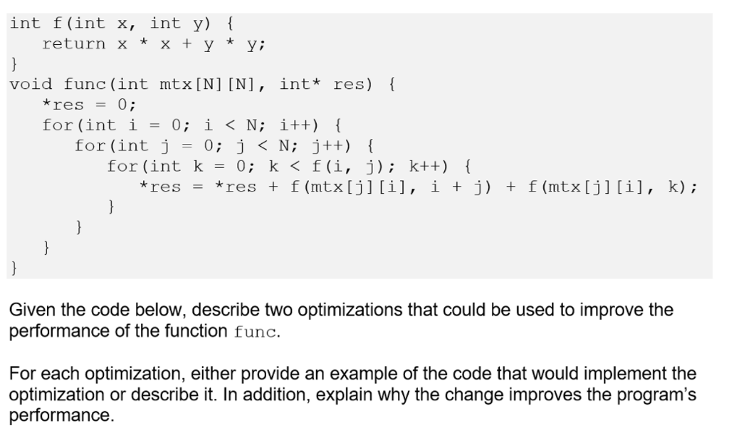 Solved int f int x int y l return x x t y y void func chegg