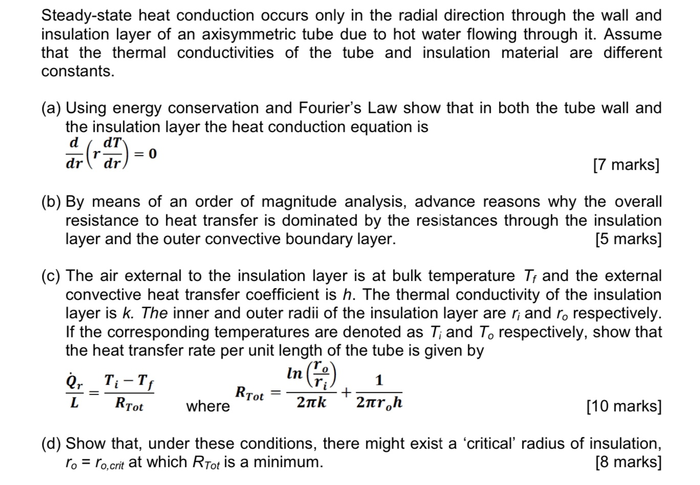 Solved Steady-state heat conduction occurs only in the | Chegg.com