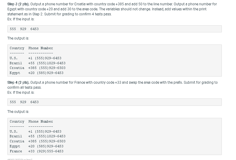 Solved JAVA 1.11 LAB*: Program: Phone directory JAVA i need | Chegg.com
