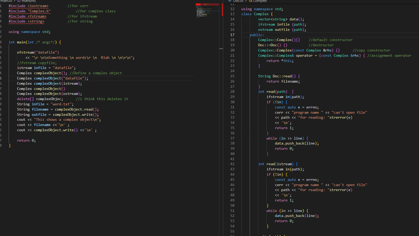 Solved Hi I have a C++ question. I'm trying to create a | Chegg.com